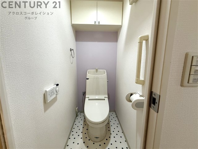 温水洗浄便座付です！