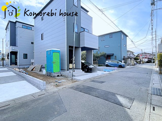 さいたま市大宮区上小町　1期　新築一戸建て　クラフトピット　03の前面道路含む現地写真|前面道路含む現地写真です