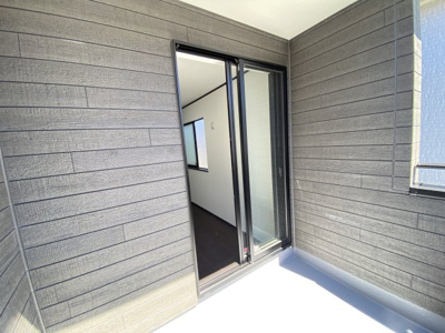 【バルコニー】 | 那覇市具志（全7棟）D号棟 | D号棟　インナーバルコニー♪