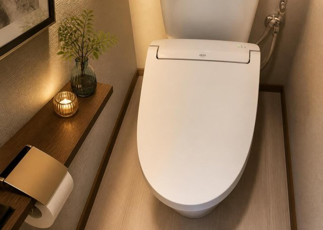 【トイレ】 | エクセルⅡ上溝 | トイレは大きさや形、機能、抗菌性などが異なる多種多彩なタイプが各メーカーから出ています。それぞれに良さがあるため、事前にどういったタイプのトイレがいいのかをご家庭内で決めて、内見に行くといいでしょう。