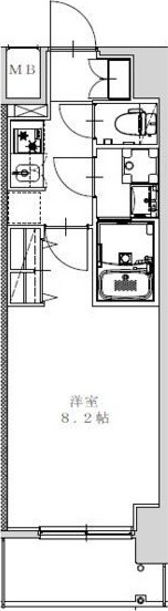 S-RESIDENCE金山altanoの間取り