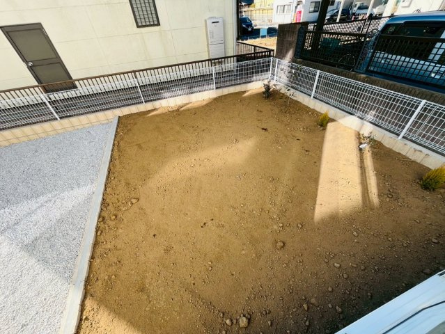 【Livele Garden】　下都賀郡野木町若林　第２　全1邸の庭|〇庭〇
広いお庭でBBQや家庭菜園を楽しむことができます♪
2026年2月撮影