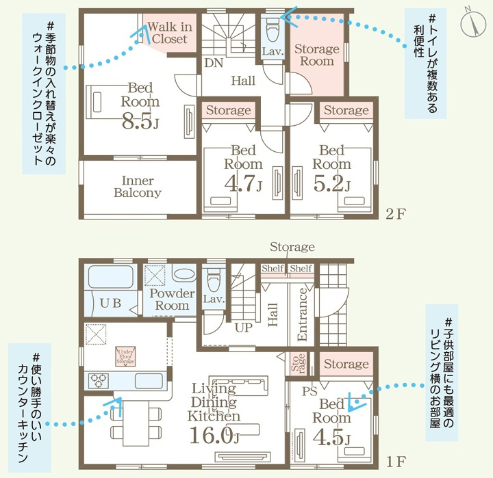 【Livele Garden】　下都賀郡野木町若林　第２　全1邸の区画図|区画図