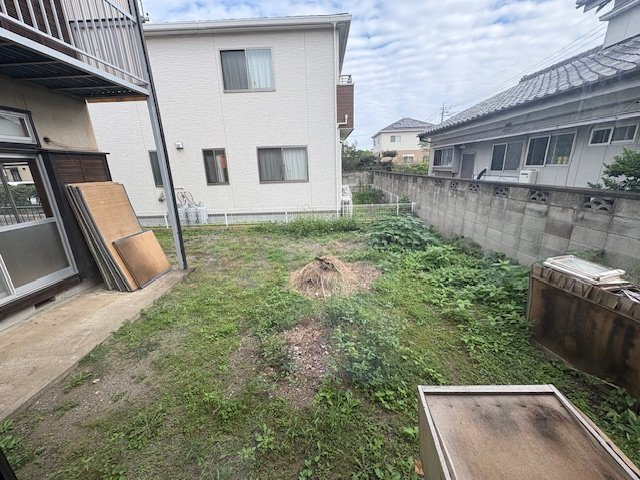 藤岡市上戸塚　中古540の庭|お庭でゆったりと過ごせます