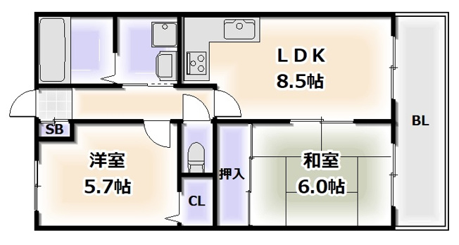 【間取り】 | パインブルックアネックス