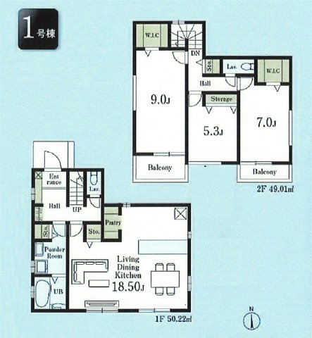 あきる野市草花　新築戸建全1棟
