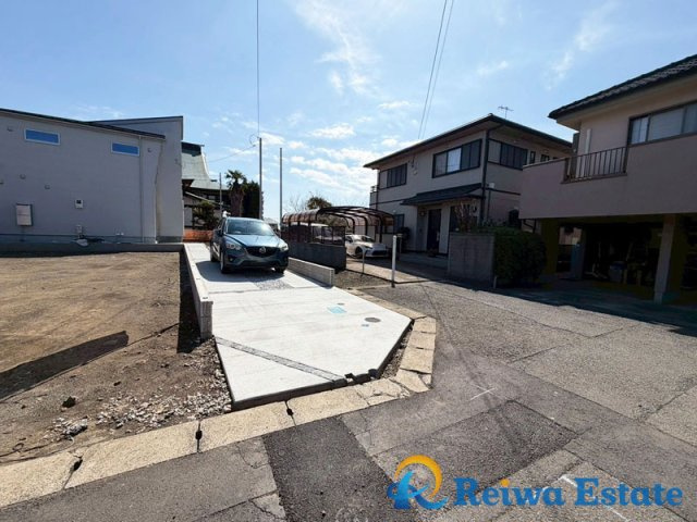 新築戸建　高座郡寒川町小谷3丁目の前面道路含む現地写真|周辺は閑静な住宅街で子育て世帯にオススメ☆彡