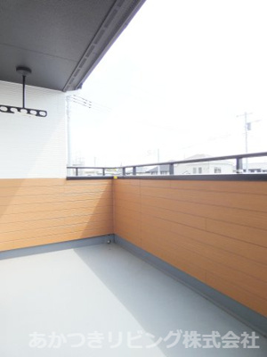 【バルコニー】 | いろどりアイタウン小山市粟宮 | ２箇所のバルコニーでたくさんのお洗濯物が干せます♪