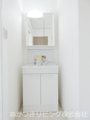 【独立洗面台】 | いろどりアイタウン小山市粟宮 | 忙しい朝に重宝する1・２階洗面化粧台♪