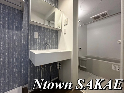 【洗面所】 | プランドール平安通 | スペースが確保できる洗面所です