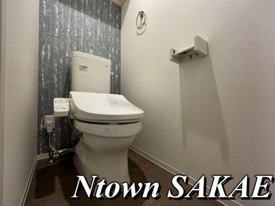 【トイレ】 | プランドール平安通 | 落ち着いた色調のトイレです