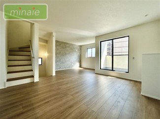 【居間・リビング】 | 津田沼駅徒歩14分　ZEH水準住宅　前原西5　全3棟　2号棟 | 販売現地