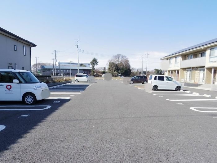 スローライフさしまⅡの駐車場