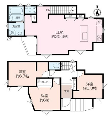 逗子市沼間２丁目新築戸建ての画像