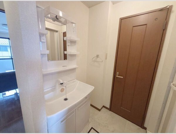 ドマーニ羽島の洗面所