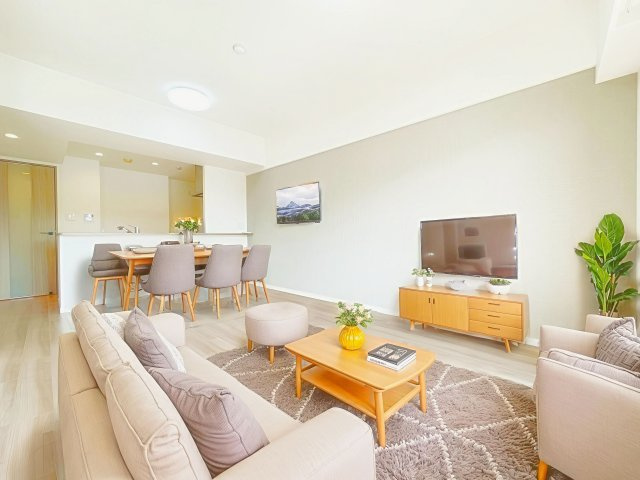 藤和シティコープ松戸小根本の居間・リビング|※インテリアはイメージです