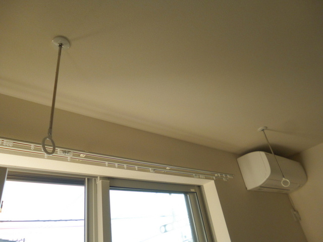 Ｐａｒｋ　Ｔｅｒｒａｃｅの設備|★雨の日でも便利な室内物干しフックあり★