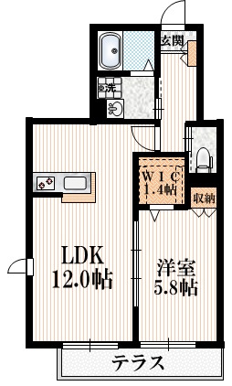 Ｐａｒｋ　Ｔｅｒｒａｃｅの間取り