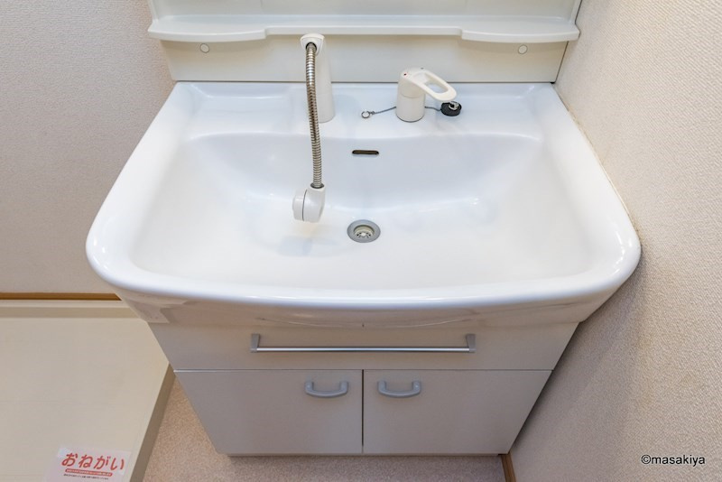 ガーデンハウス朝日山　Bの洗面所|洗面・脱衣　シャンプードレッサー