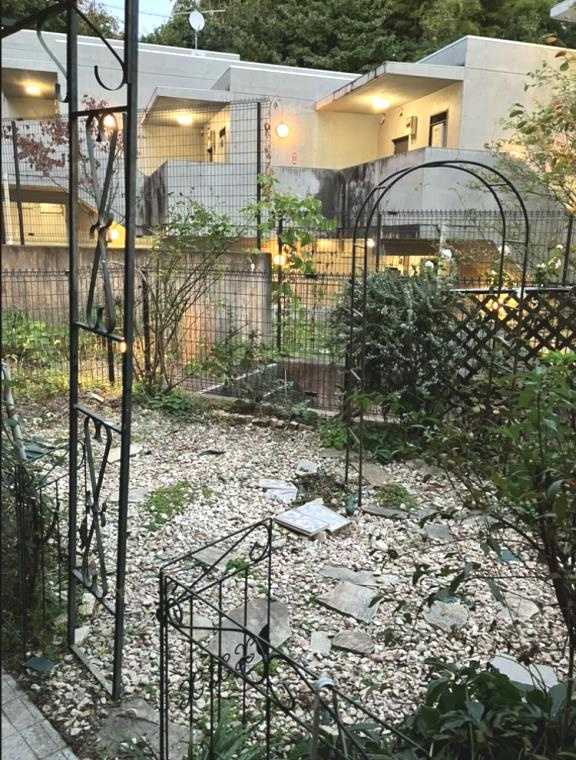 サンクタス鶴川台の庭