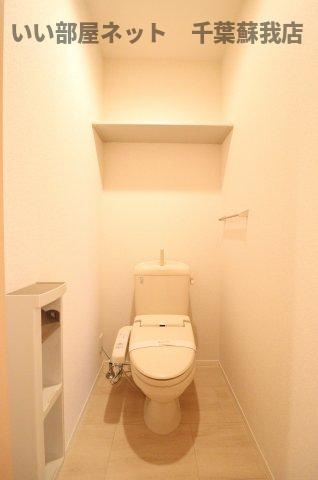 ヴィラージュおゆみ野のトイレ|駐車場に車を止められます