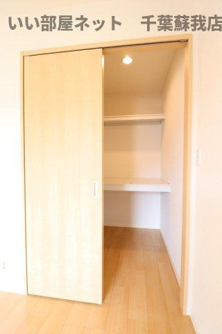 ヴィラージュおゆみ野の収納|大きなスペースがあり、収納には困りません