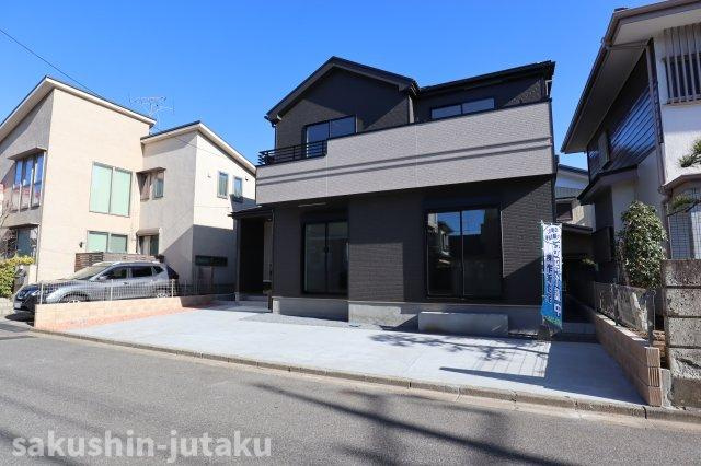 八千代台東４丁目　新築戸建の外観|八千代台東４丁目　新築戸建　全１棟　堂々完成（令和8年２月）南西側公道６Ｍ　旧開発分譲地内　
