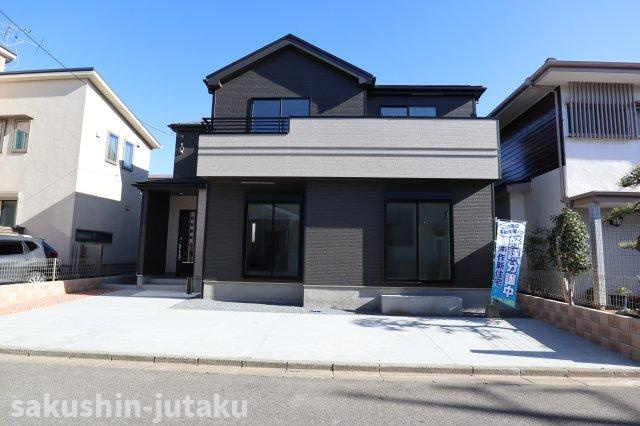 八千代台東４丁目　新築戸建の外観|八千代台東４丁目　新築戸建　全１棟　堂々完成（令和8年２月）南西側公道６Ｍ　旧開発分譲地内　