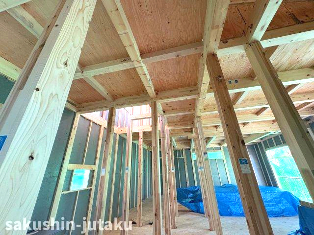 【外観】 | 八千代台東４丁目　新築戸建 | R.7.11.2撮影　八千代台東４丁目　新築戸建　土地約40坪　2026年1月完成予定　旧開発分譲地内