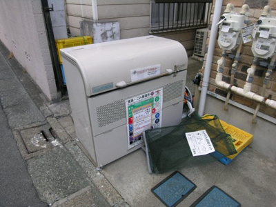【その他共用部分】 | マイライフ中目黒 | 敷地内のごみ置き場