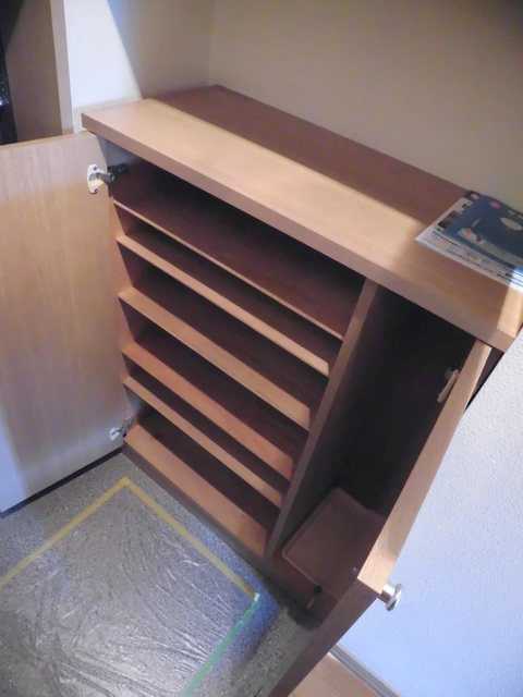 のらぼうの玄関|シューズボックス（下段）