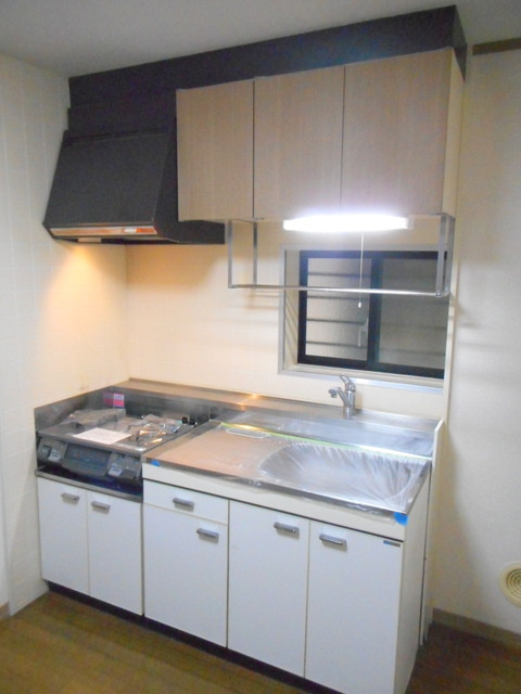 のらぼうのキッチン|ガス2口コンロ　グリル付