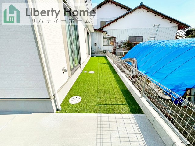 水戸市内原町984番　新築戸建　B号棟の庭