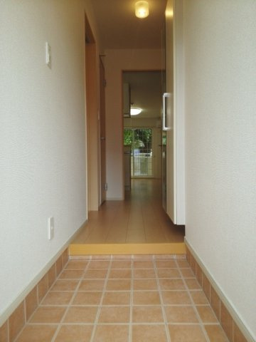 グランドソレイユの玄関