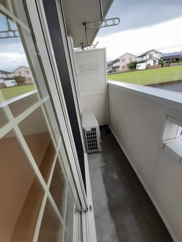 シーガル　ハイツⅡのバルコニー