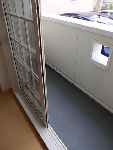 ＡＬＢＡ　Ｅのバルコニー