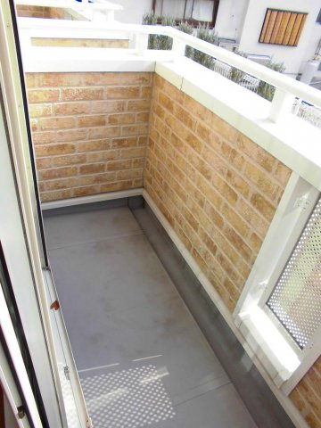 アテスウェイのバルコニー