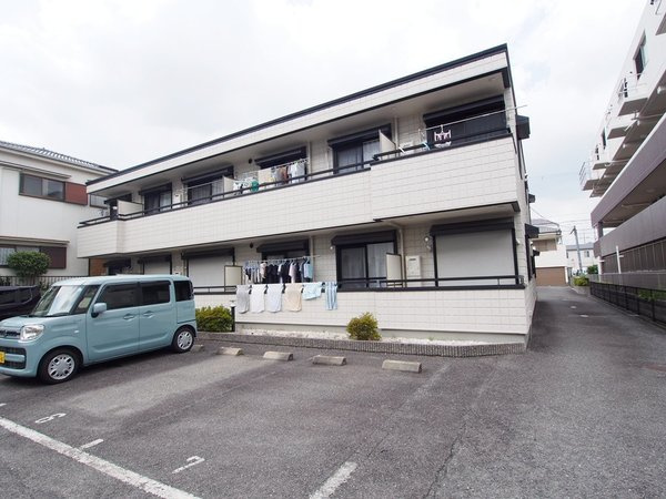 高槻市宮田町１丁目のアパートの外観