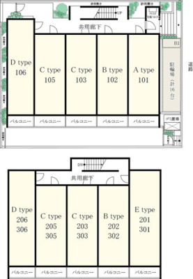 【区画図】 | ヴィラ検見川浜