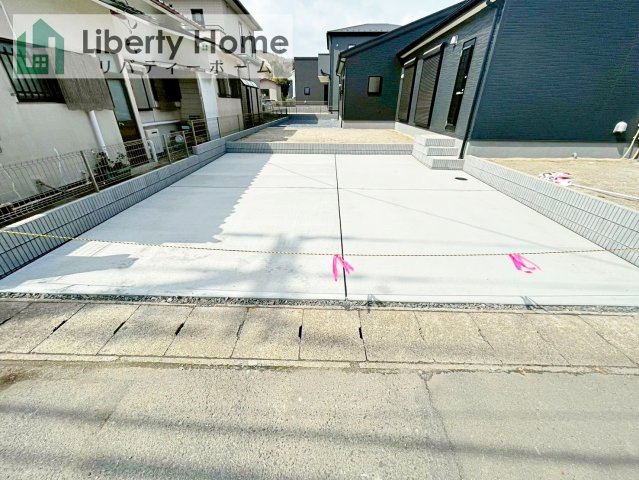 日立市滑川本町3期　新築戸建　1号棟の駐車場