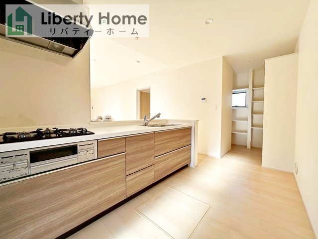 日立市滑川本町3期　新築戸建　1号棟のキッチン