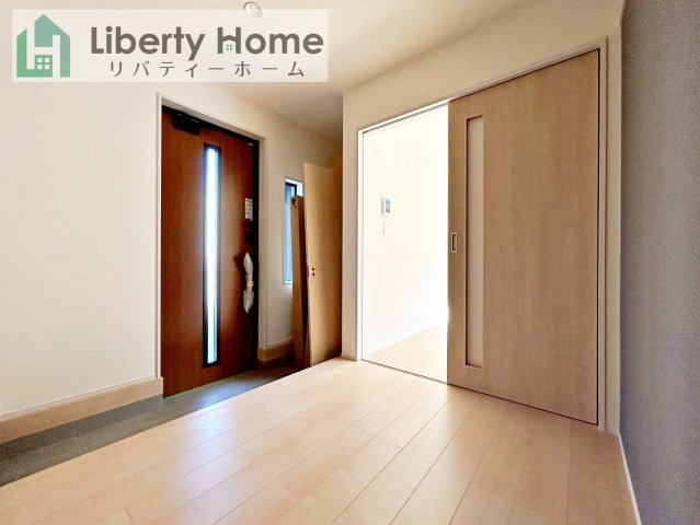 日立市滑川本町3期　新築戸建　1号棟の玄関