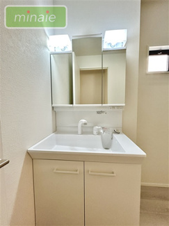 【独立洗面台】 | 津田沼駅14分　ZEH水準住宅　前原西5　全3棟　3号棟 | 販売現地