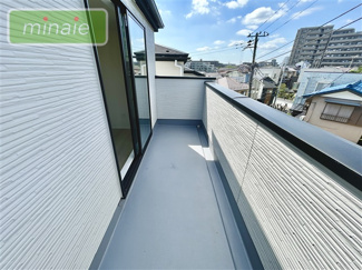 【バルコニー】 | 津田沼駅14分　ZEH水準住宅　前原西5　全3棟　3号棟 | 販売現地