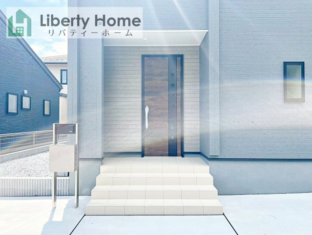 日立市滑川本町3期　新築戸建　2号棟のエントランス