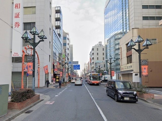 岩井ビルの周辺