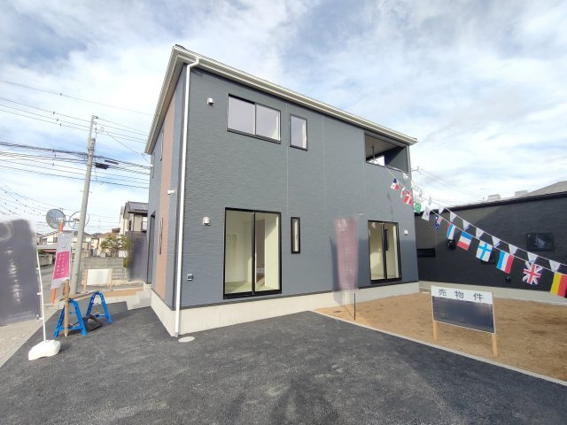 【Cradle Garden】　古河市小堤　第３　全2邸の外観|〇２号棟　外観〇
全居室南向き！ゆったり和室付きの間取りです♪
2025年12月撮影