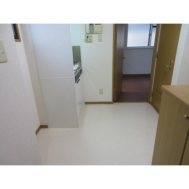 スカイプラザの玄関