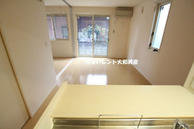 ガーラ南林間の居間・リビング