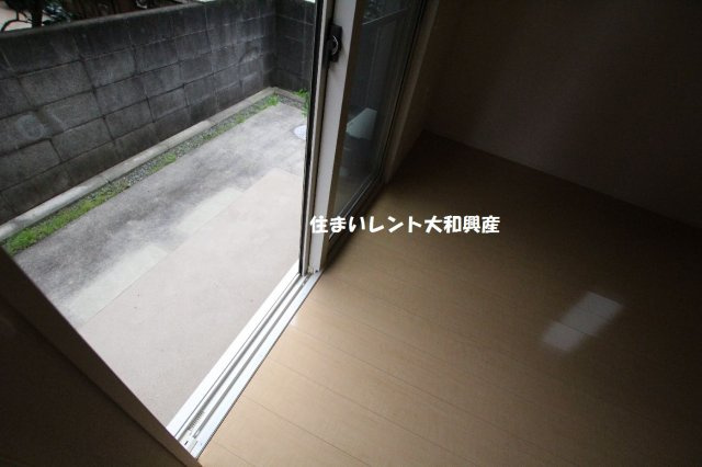 ガーラ南林間のバルコニー